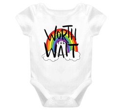Rainbow Baby Baby One Piece