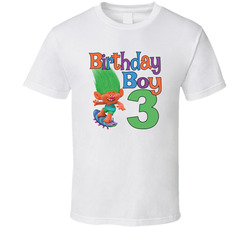 Trolls - Birthday Boy T Shirt Trolls - Birthday Boy T Shirt