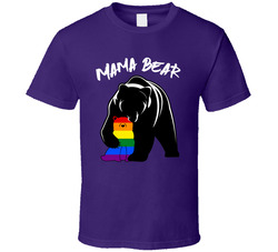 Proud Mama Bear (Light Font) T Shirt Proud Mama Bear (Light Font) T Shirt