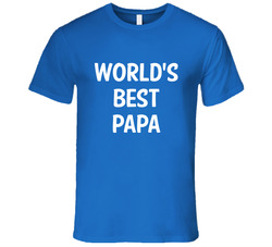 World's Best Papa T Shirt World's Best Papa T Shirt