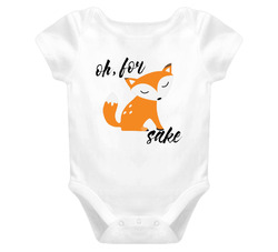 Oh, For Fox Sake Baby One Piece Oh, For Fox Sake Baby One Piece