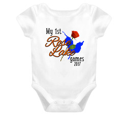 My 1st Rose Lake Games Baby One Piece My 1st Rose Lake Games Baby One Piece