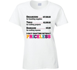 Creative Crafting Retreats - Front View T Shirt Creative Crafting Retreats - Front View T Shirt
