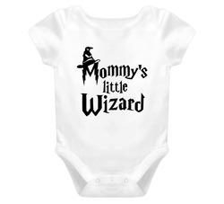 Harry Potter - Mommy's Little Wizard Baby One Piece Harry Potter - Mommy's Little Wizard Baby One Piece