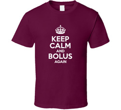 Keep Calm And Bolus Again T Shirt Keep Calm And Bolus Again T Shirt
