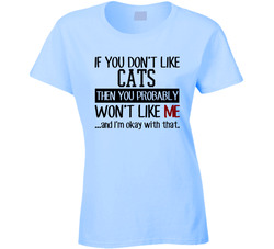If You Don't Like (add Word), Then You Probably Won't Like Me And I'm Okay With That T Shirt