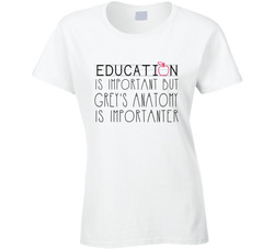 Education Is Important, But (add Words) Is Importanter T Shirt
