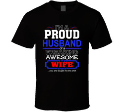 Proud Husband (dark) T Shirt