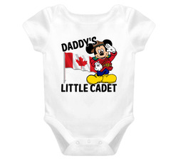 Canadian Mickey Baby One Piece Canadian Mickey Baby One Piece