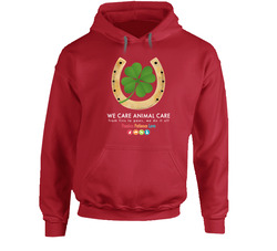 We Care - Front (red) Hoodie We Care - Front (red) Hoodie