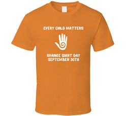 Orange Shirt Day - Every Child Matters (hand) Orange Shirt Day - Every Child Matters (hand)