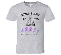 World's Best Opi Grandpa Papa T Shirt World's Best Opi Grandpa Papa T Shirt