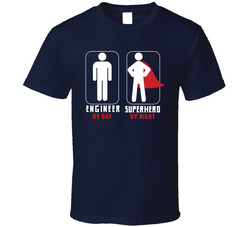 (add Word) By Day, Superhero By Night T Shirt (add Word) By Day, Superhero By Night T Shirt