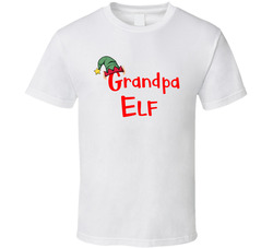 Elf Family - Grandpa T Shirt Elf Family - Grandpa T Shirt