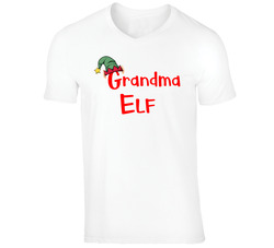 Elf Family - Grandma T Shirt Elf Family - Grandma T Shirt