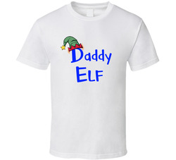 Elf Family - Daddy (blue) T Shirt Elf Family - Daddy (blue) T Shirt
