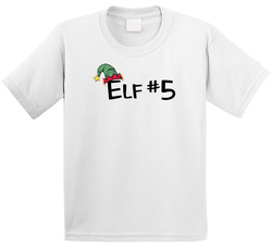 Elf Family - Elf #5 (blk) T Shirt
