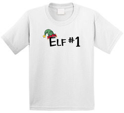 Elf Family - Elf #1 (blk) T Shirt
