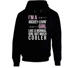 Hockey-lovin' Girl Hoodie