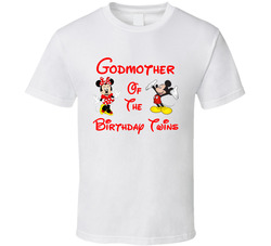 Disney Birthday Twins - Godmother T Shirt