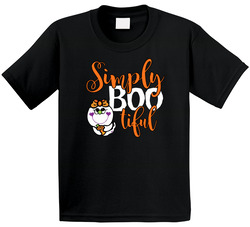 Hallowe'en - Simply Bootiful T Shirt