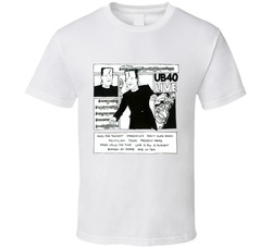 Ub40 Live T Shirt