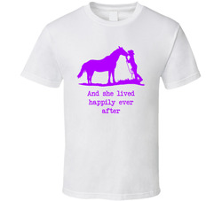 Horse Happy - Happily Ever After V2 T Shirt