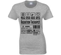 Radiation Therapist - Black T Shirt