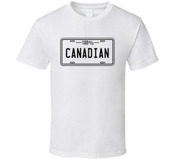 100% Canadian (add Word Of Choice) T Shirt 100% Canadian (add Word Of Choice) T Shirt