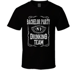 Bachelor Party No 1 Drinking Team T Shirt