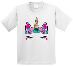 Unicorn Face T Shirt
