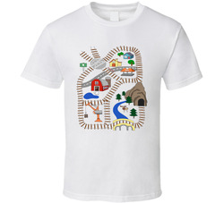 My Kids Drive All Over Me (train) T Shirt