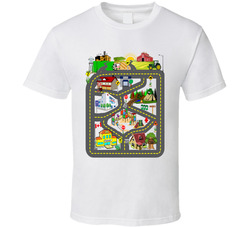 My Kids Drive All Over Me (car) T Shirt
