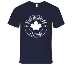 Made In Canada Est. 1957 T Shirt Made In Canada Est. 1957 T Shirt