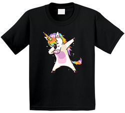 Dabbing Unicorn T Shirt