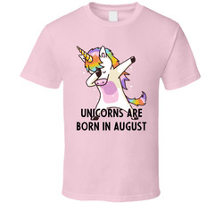 Unicorns Are Born In (add Your Month) T Shirt