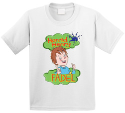 Horrid Henry (with Name) T Shirt