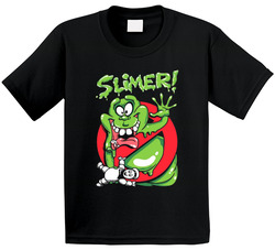 Slimer Ghostbusters T Shirt