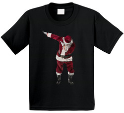 Dabbing Santa Claus T Shirt