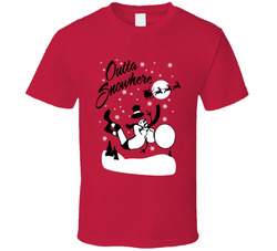 Straight Outta Snowwhere T Shirt