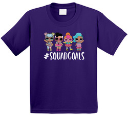 Lol Lil Outrageous Littles Dolls Squad Goals (white) T Shirt