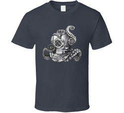 Occupied Sea Helmet T Shirt