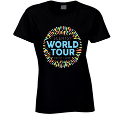 Scentsy World Tour Belief 2018 T Shirt