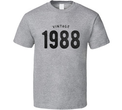 Vintage 1988 ( Choose Any Year) T Shirt