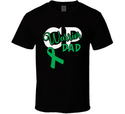 Cerebral Palsy Awareness - Warrior Dad T Shirt