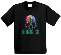 Birthday Skull With Name T Shirt