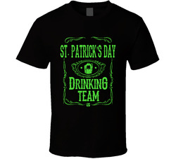 St. Patrick's Drinking Team T Shirt St. Patrick's Drinking Team T Shirt
