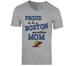 Proud Momma Of A Boston Marathoner T Shirt