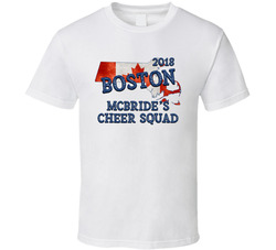 2018 Boston Marathon - Cheer Squad (front) T Shirt