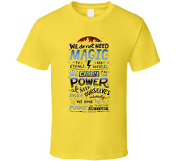 Jkr Quote For Yellow T Shirt